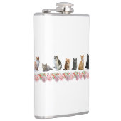 Flasques Chats et Roses (Droite)
