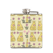 Flasques Chats jaunes (Dos)