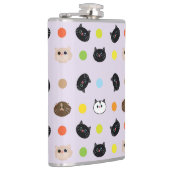 Flasques chats motifs (Droite)