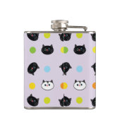 Flasques chats motifs (Dos)