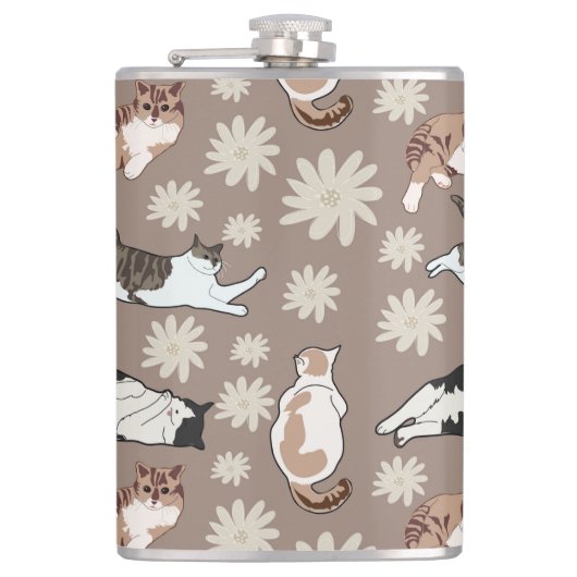 Flasques Chats motifs (Devant)