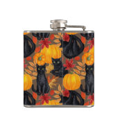 Flasques Chats noirs et citrouilles 2 (Dos)