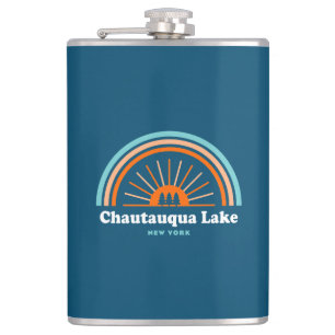 Flasques Chautauqua Lake New York Rainbow