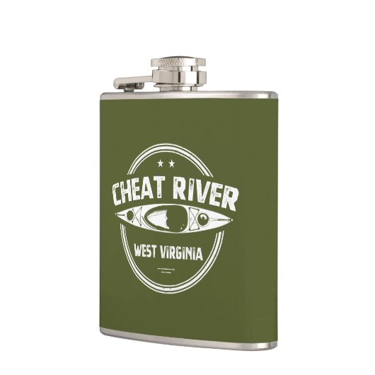 Flasques Cheat River, Virginie-Occidentale (Gauche)