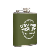 Flasques Cheat River, Virginie-Occidentale (Droite)