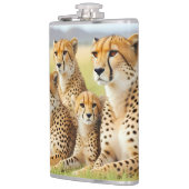 Flasques Cheetah Animal Nature Faune Affection Soin (Gauche)
