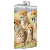 Flasques Cheetah Animal Nature Faune Affection Soin (Droite)