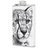 Flasques Cheetah Animal Wild Nature Illustration Line Epic (Gauche)