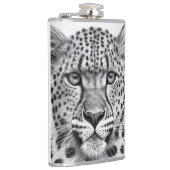 Flasques Cheetah Animal Wild Nature Illustration Line Epic (Droite)