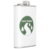 Flasques Chemin d'accès du canal C&O (Droite)