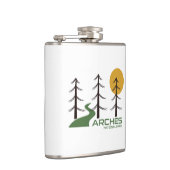 Flasques Chemin du parc national Arches (Droite)