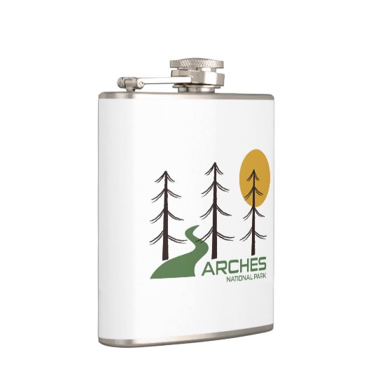 Flasques Chemin du parc national Arches (Droite)