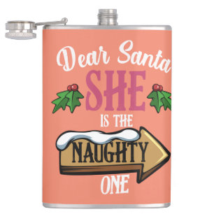 Flasques Cher Père Noël, Elle Est La Marrante Matcheuse