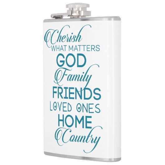 Flasques Chercher ce qui compte Turquoise (Gauche)