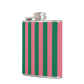 Flasques Chérie Picket Rose Vert Bande (Gauche)