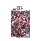Flasques Cherry Blossoms et Blue Sky Spring Floral (Gauche)
