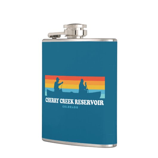 Flasques Cherry Creek Réservoir Colorado Canoe (Gauche)