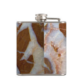 Flasques Chert avec la géologie de la veine quartz (Dos)