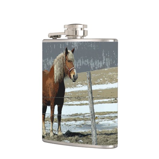 Flasques Cheval Belge En Paddock Drink Flask (Gauche)
