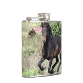 Flasques Cheval de châtaignier à galop (Droite)