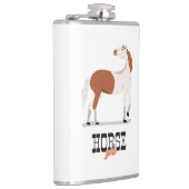 Flasques Cheval fille (Droite)