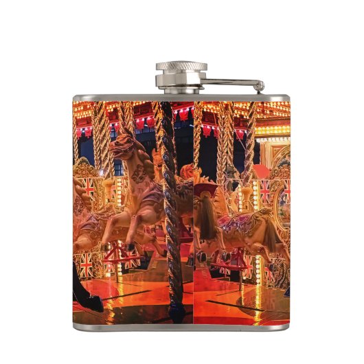 Flasques Cheval noir (Dos)