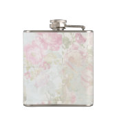 Flasques Cheval rocheux victorien et Poinsettia Noël (Dos)