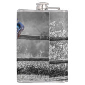 Flasques Cheval Saddle Sur Corral Fence Western Flask (Dos)
