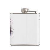 Flasques Cheval visage avec couronne de fleurs (Dos)