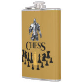 Flasques Chevalier d'échecs avec épée (Gauche)