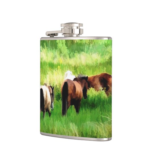 FLASQUES CHEVAUX (Gauche)