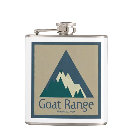 Flasques Chèvre Parc provincial Rustique (Devant)