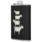 Flasques Chèvre Retro (Gauche)