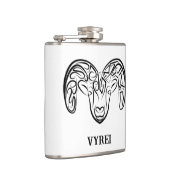 Flasques Chèvre tribale noire et blanche / Mouton (Droite)