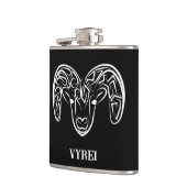 Flasques Chèvre tribale noire et blanche / Mouton (Gauche)