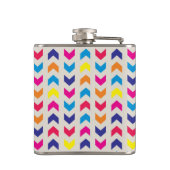Flasques Chevron aztèque coloré (Dos)