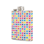 Flasques Chevron aztèque coloré (Gauche)