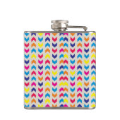 Flasques Chevron aztèque coloré (Dos)