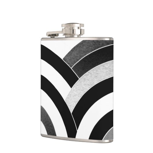 Flasques chic et élégant chevron (Gauche)