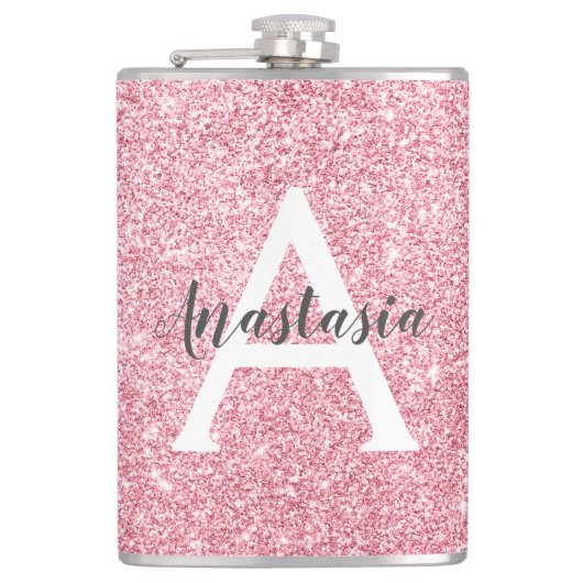 Flasques Chic et tendance Rose Parties scintillant or étinc (Devant)