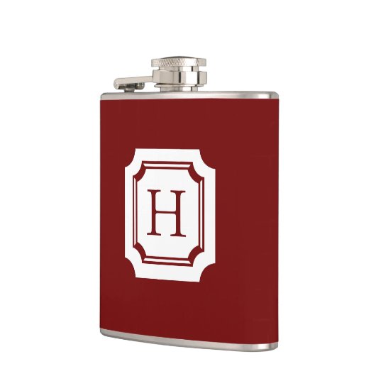 FLASQUES CHIC FLASK_18 RED AVEC MONOGRAM CLASSIQUE (Gauche)