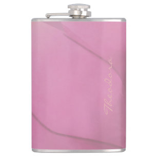 Flasques Chic Gold Violet Floral