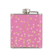 Flasques Chic Golden Stilettos rose (Dos)