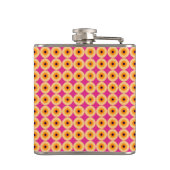 Flasques Chic Jaune Rose Pois (Dos)