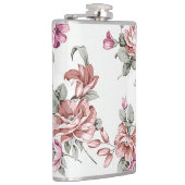 Flasques Chic Rétro Fleurs Féminines Éculées (Droite)
