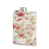 Flasques Chic Rétro Fleurs Féminines Éculées (Gauche)