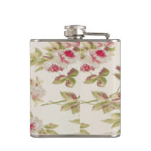 Flasques Chic Rétro Fleurs Féminines Éculées (Dos)