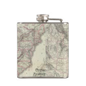 Flasques Chicago Milwaukee et relais de St Paul et (Dos)