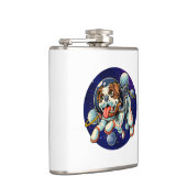 Flasques Chien astronaute, chien spatial (Droite)
