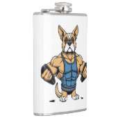 Flasques Chien culturiste (Droite)